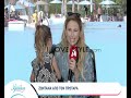 ilovestyle.com Η Χριστιάνα Αριστοτέλους με τα παιδιά της στην έναρξη της εκπομπής της