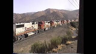 30 YEARS OF TEHACHAPI: SP and Santa Fe Era Full Movie