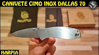 CANIVETE CIMO INOX DALLAS 70 - HARPIA KIT DE PRESENTE