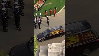 Queen Passes Buckingham Palace for the Last Time