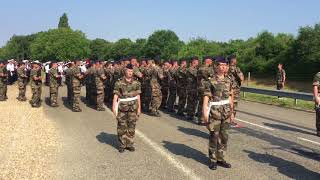 Cognac : répétition à Paris pour les militaires de la BA 709 avant le défilé du 14 juillet