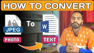 How to convert photo to text in word | How to convert image to text using google docs in mobile
