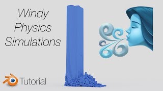 [2.81] Blender Tutorial: Wind in Physics Simulations