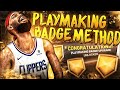 NBA 2K20 My Career - BEST REP AND PLAYMAKING BADGE METHOD | iPodKingCarter