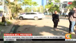 Anti-Finance Bill protests begin in Nairobi