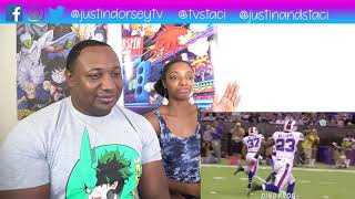 NFL “Defying Gravity Moments” REACTION | Justin & Staci TV