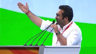 NSUI National President Fairoz Khan Speech at the 84th Congress Plenary Session 2018