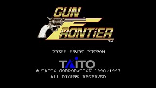 Gun Frontier Arcade Gears (ガンフロンティア アーケードギアーズ). [Saturn]. 1LC. Normal. 60Fps.