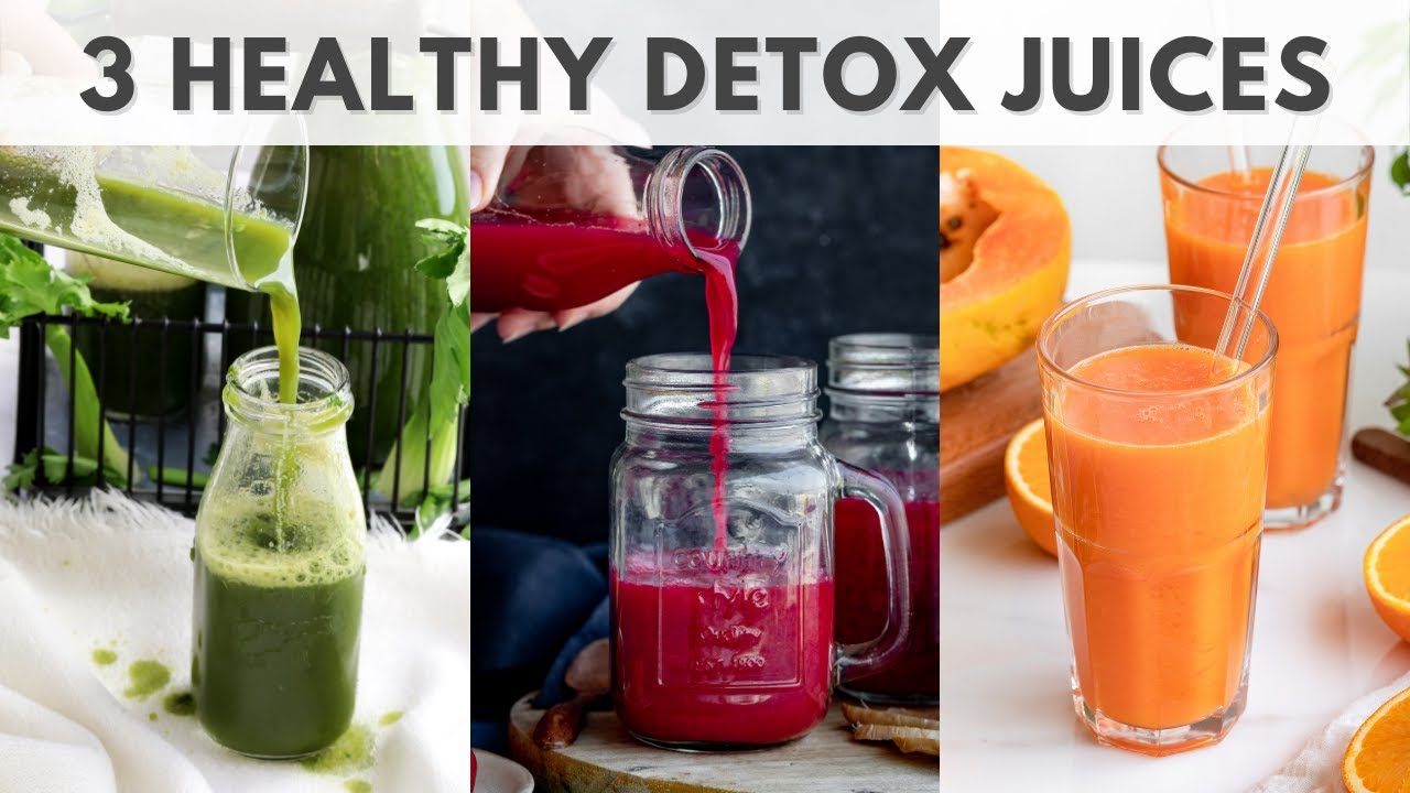 4 Healthy Juices For Weight Loss & Detoxification | Easy Juice Recipes ...