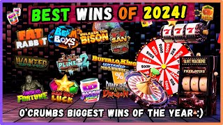 🎉 ONLINE SLOTS - BEST WINS OF 2024! 🎰 O'CRUMBS BIGGEST WINS OF THE YEAR!💥EPIC WINS ON LOW STAKES 👍