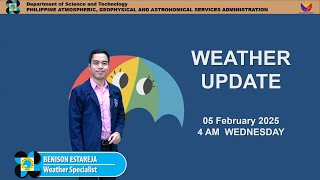 Public Weather Forecast issued at 5AM | February 5, 2025 - Wednesday