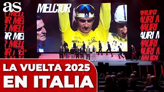 2025 LA VUELTA comenzará por primera vez en ITALIA