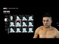 ufc 3 커리어모드 이번엔 왁두키우기다 1화 왁두의 탄생 마이너리그에서 ufc로