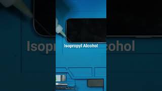 How to disassemble screens easily: heat and isopropyl alcohol. #fix #smartphone #iphone