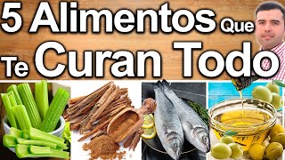 5 ALIMENTOS QUE TE CURAN TODO - Alimentos Que Curan 100% Enfermedades