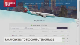 Critical FAA system failure grounds flights around US causing widespread delays