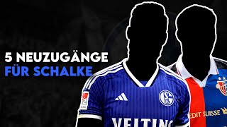 FC Schalke 04: 5 Transfers für den Angriff auf die 2. Liga mit einem verjüngten Kader!