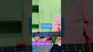 1 String Enter Sandman Guitar Tabs tips #guitarcover