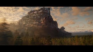 Mortal Engines, London goes to war against the Shan Wall Scene