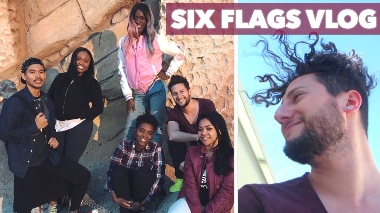Six Flags Vlog Youtube