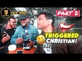 P2-Bible Completely Humiliates Angry Christian | Hashim | Speakers Corner