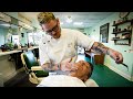 💈 1930s Philly Today | You Just Relax With This Hot Towel Shave At Franklin's Barber Shop