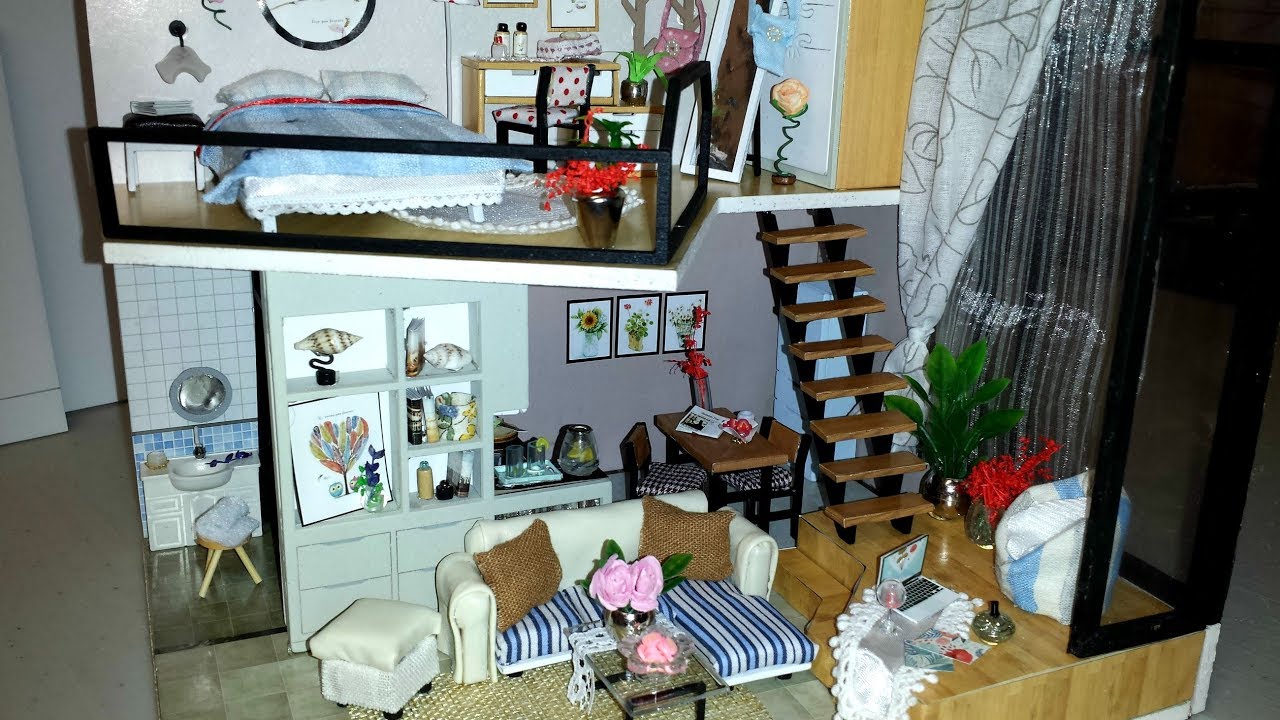 Diy Miniature Dollhouse Youtube