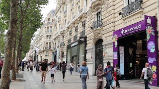 Champs Élysées avenue, Paris, France
