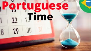 Learn Portuguese Time Expression ⏰ Days, Months + in Portuguese