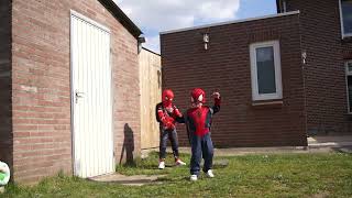 spiderman dance sticks and stones inspired by ghetto avengers