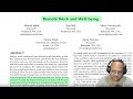 Read a paper: Remote Work and Well-being
