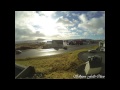 A timelapse of the solar eclibse in the Faroe Islands