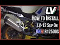 BMW R1250GS - LeoVince LV-12 Installation