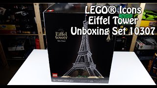 Unboxing LEGO Eiffel Tower (Icons Set 10307) - Review Teil 1