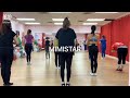 mimistar kickboxing class demo w mr.jon 譚黛苗成人塑身房