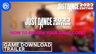 Just Dance 2023 Edition - Nintendo Switch Game Code Redeeming Tutorial