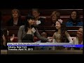 senator david carlucci honors lauren shields in the senate chamber 4 16 13