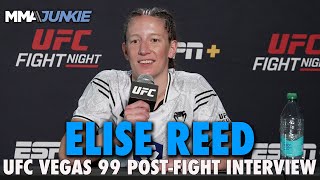 Elise Reed Gets Decision Victory Just Days After Celebrating Wedding | UFC Vegas 99