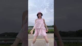 Rural Asian Girl Dancing