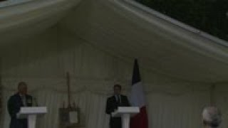 Macron, Prince Charles speak at Appel anniversary