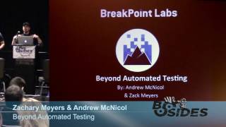 BSides DC 2016 - Beyond Automated Testing