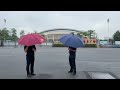 rain and flowers at southern china sports centre where car ramming killed 35 afp