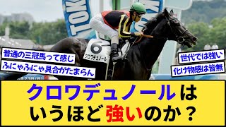 【競馬】クロワデュノールはいうほど強いのか？