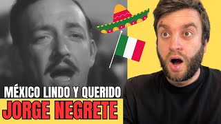 EL CHARRO CANTOR!!🇲🇽 |  JORGE NEGRETE "MÉXICO LINDO Y QUERIDO" | Director de Coro REACCIÓN 1ª Vez