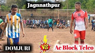 Ac Block Telco 🆚 Bdkms Domjuri || 1st Round Penelty Kick ||At - Jagnnathpur Galudih ⚽Tournament 2025