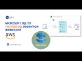 100% Hands-on practical workshop | MSSQL to PostgreSQL Migration | Heterogeneous Migration on AWS.