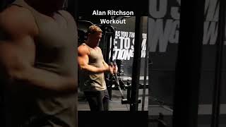Alan Ritchson's Reacher Workout. #youtubeshorts #shorts
