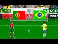 FIFA 23 ! PORTUGAL VS BRAZIL ! RONALDO VS NEYMAR I  PENALTY SHOOTOUT ! PC GAME NEXT GEN 4K!