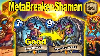 My Super MetaBreaker Deck Is The Best Deck To Watch At Showdown in the Badlands | Hearthstone