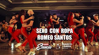 SEXO CON ROPA - ROMEO SANTOS  / GRUPO ESENCIA FT. MARCO Y SARA BAILANDO EN MADRID ESENCIA FEST. 2022